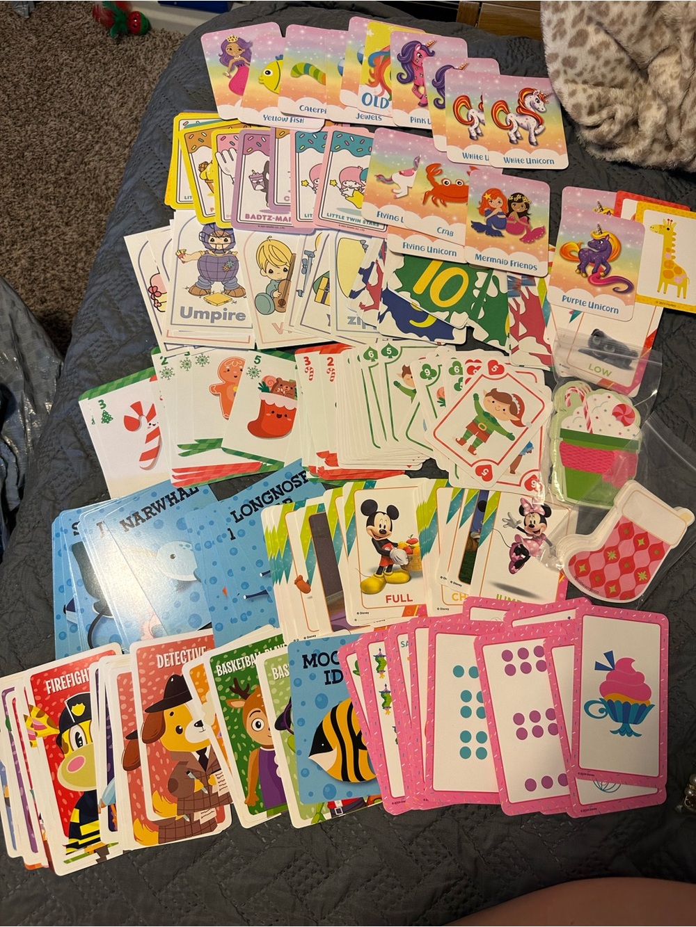 Huge card bundle - Unicorns, Animals, Characters, Numbers, etc
